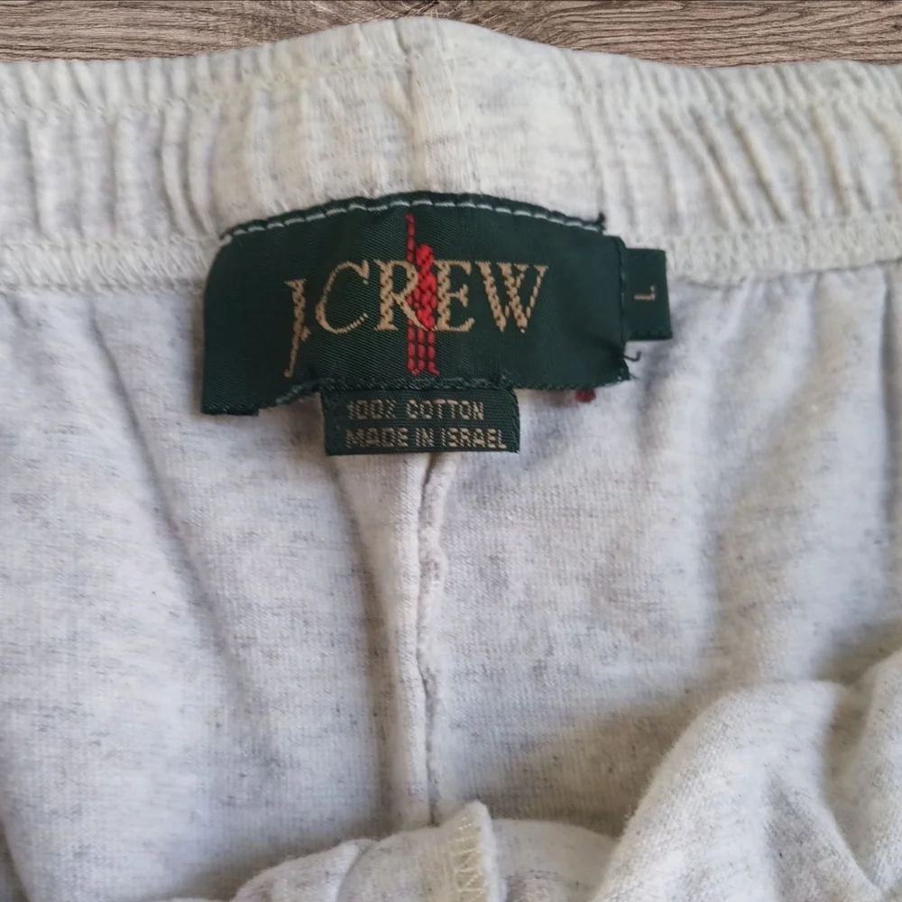 Vintage J.Crew Heather Cream Jogger Pants Men's Size Large